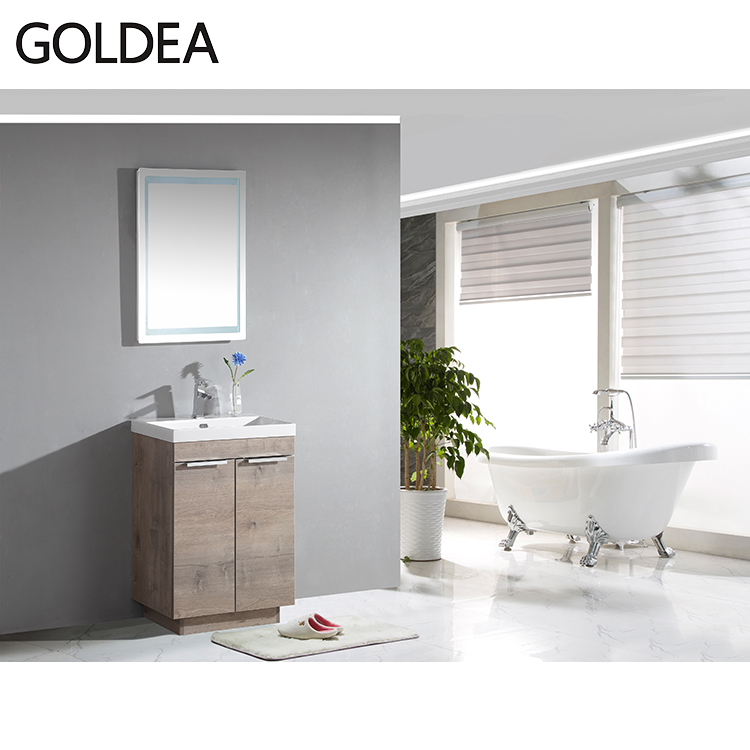 European style washroom storage vanity furniture bathroom cabinet