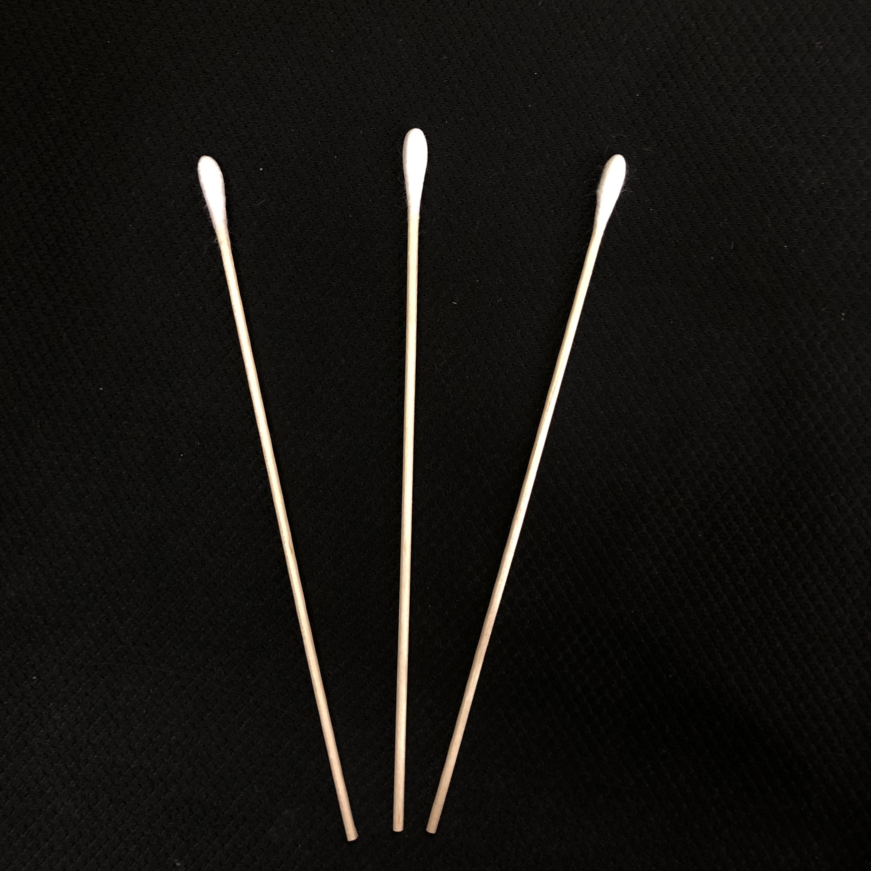Disposable wooden swab