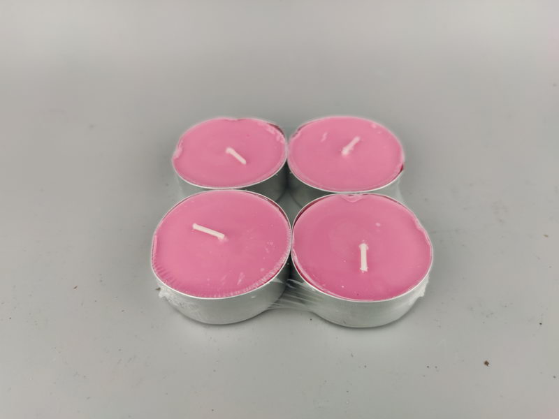 S/4 8hrs jumbo tealights in aluminium cup