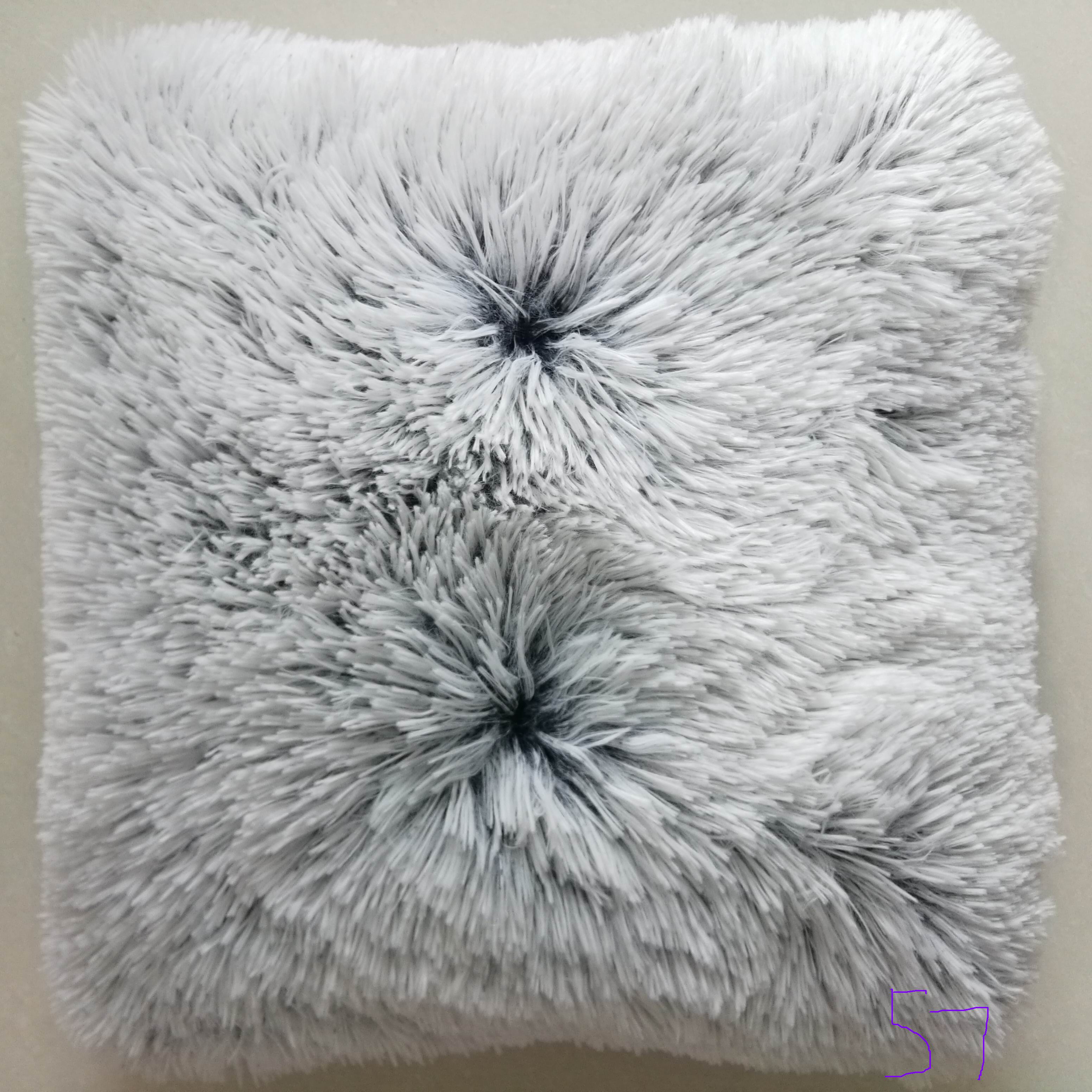 Printed bottom long pv polyester -blanket -cushion