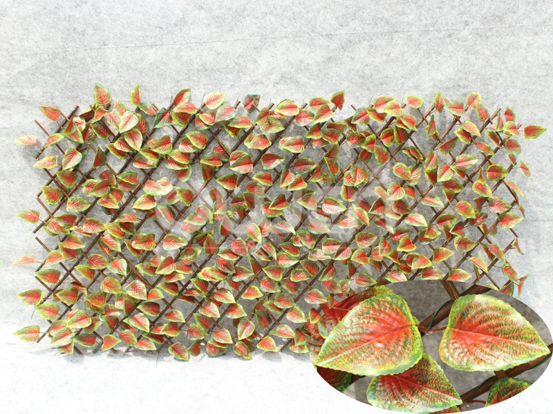Willow trellis artificial leaf