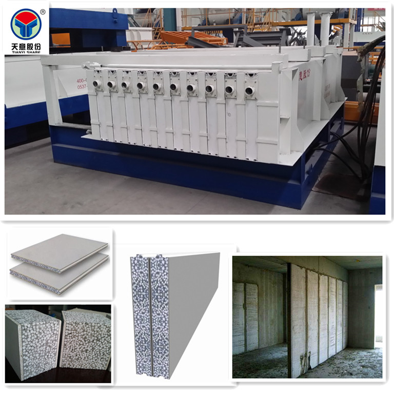 Lightweight EPS Cement Sandwich Wall Panel Production Line