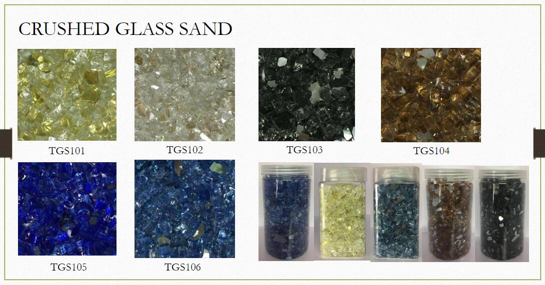 Crushed Fire Glass