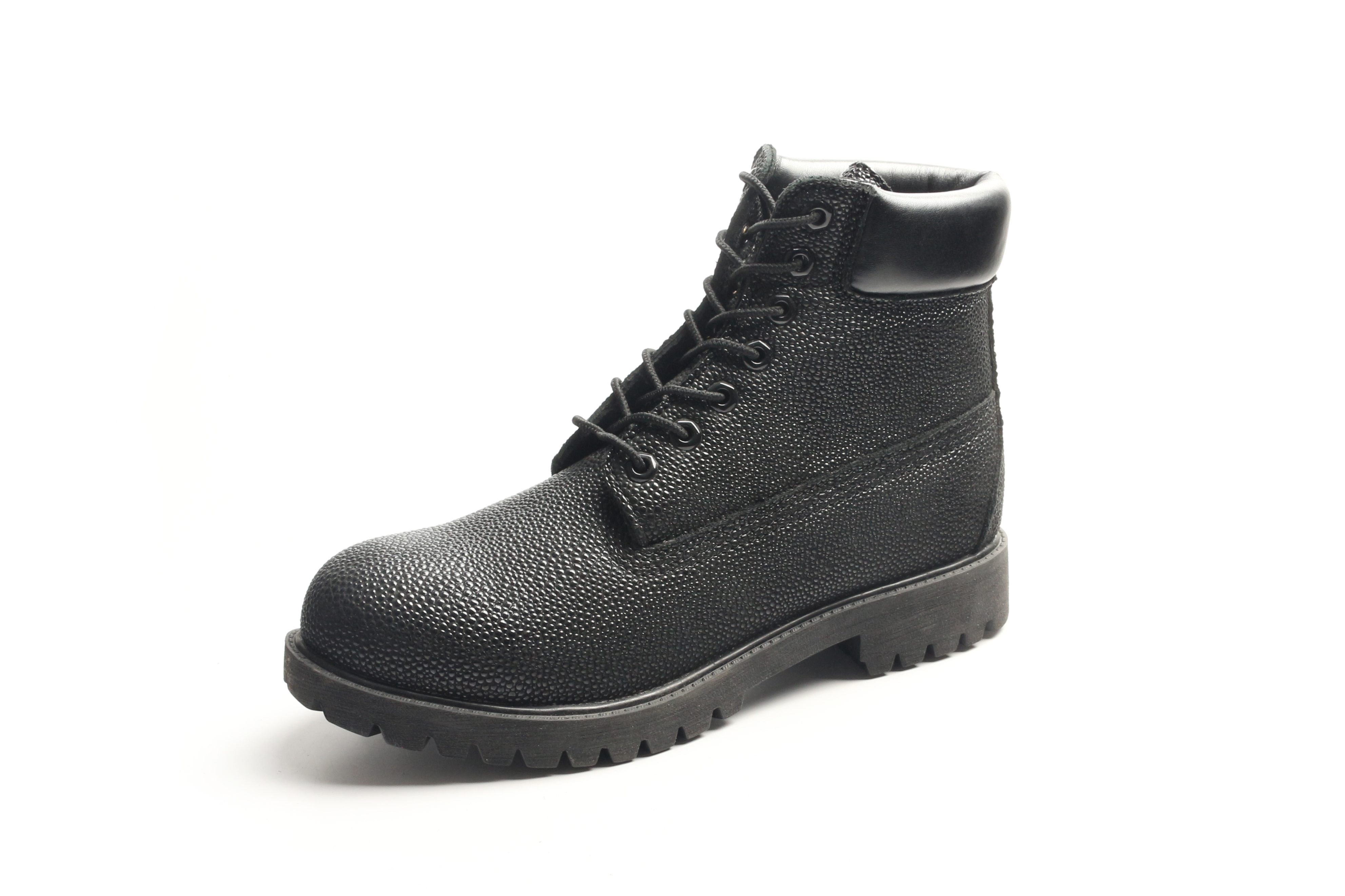 WINSON Men's Genuine Leather Work Boots/Work Shoes/Outdoor Shoes With Rubber Outsole