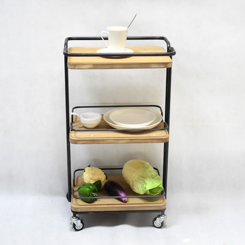 Wood and Iron Dessert Table
