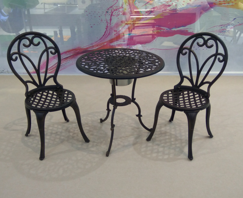 Metal outdoor furniture