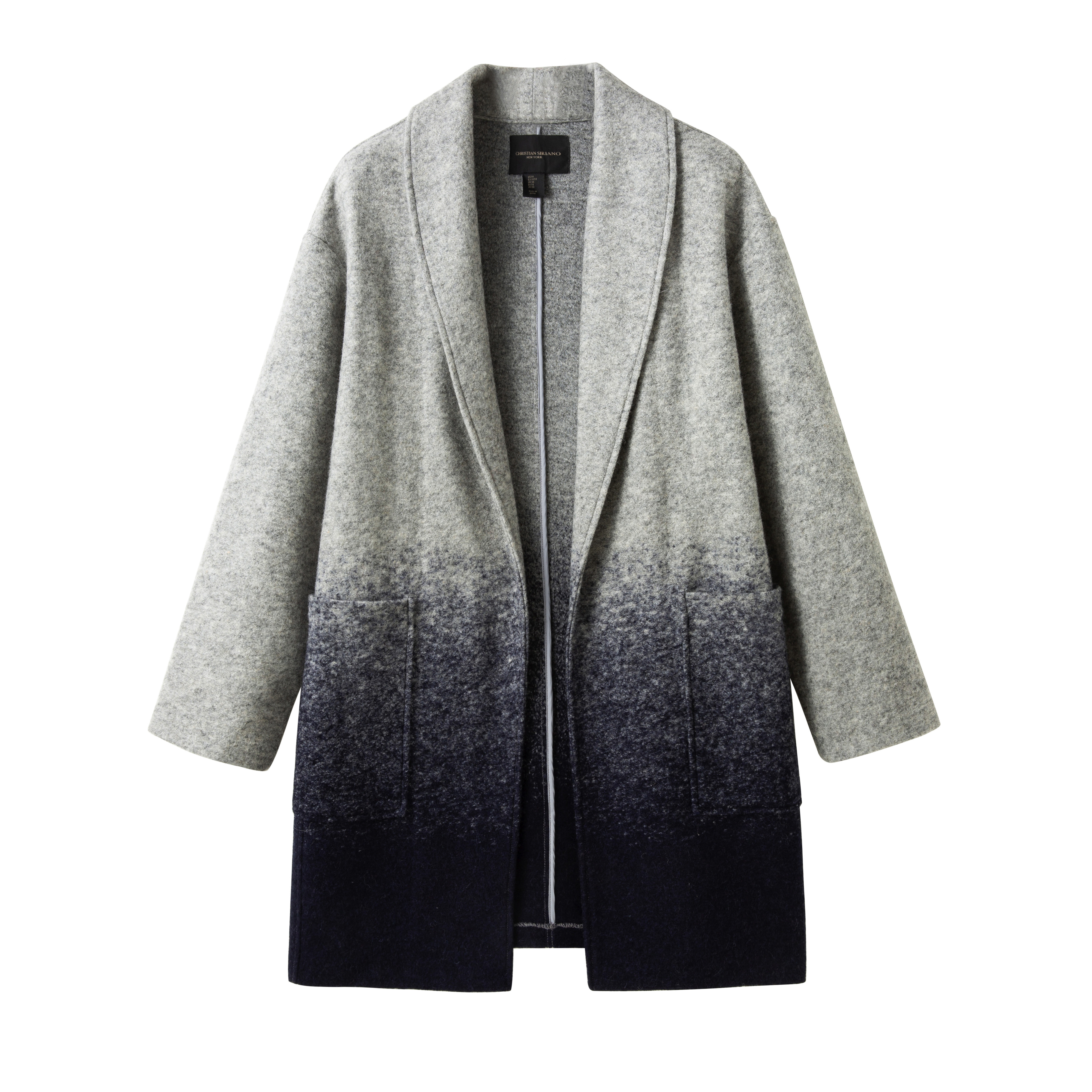 boiled wool coat
