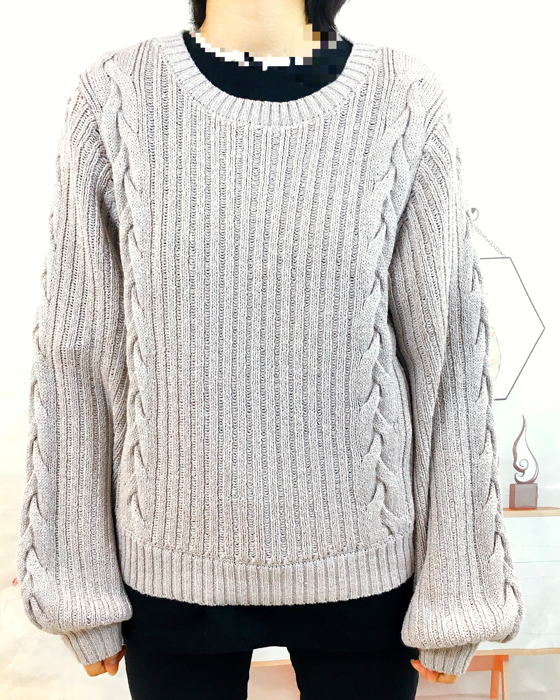 Ladies' Crew neck pullover