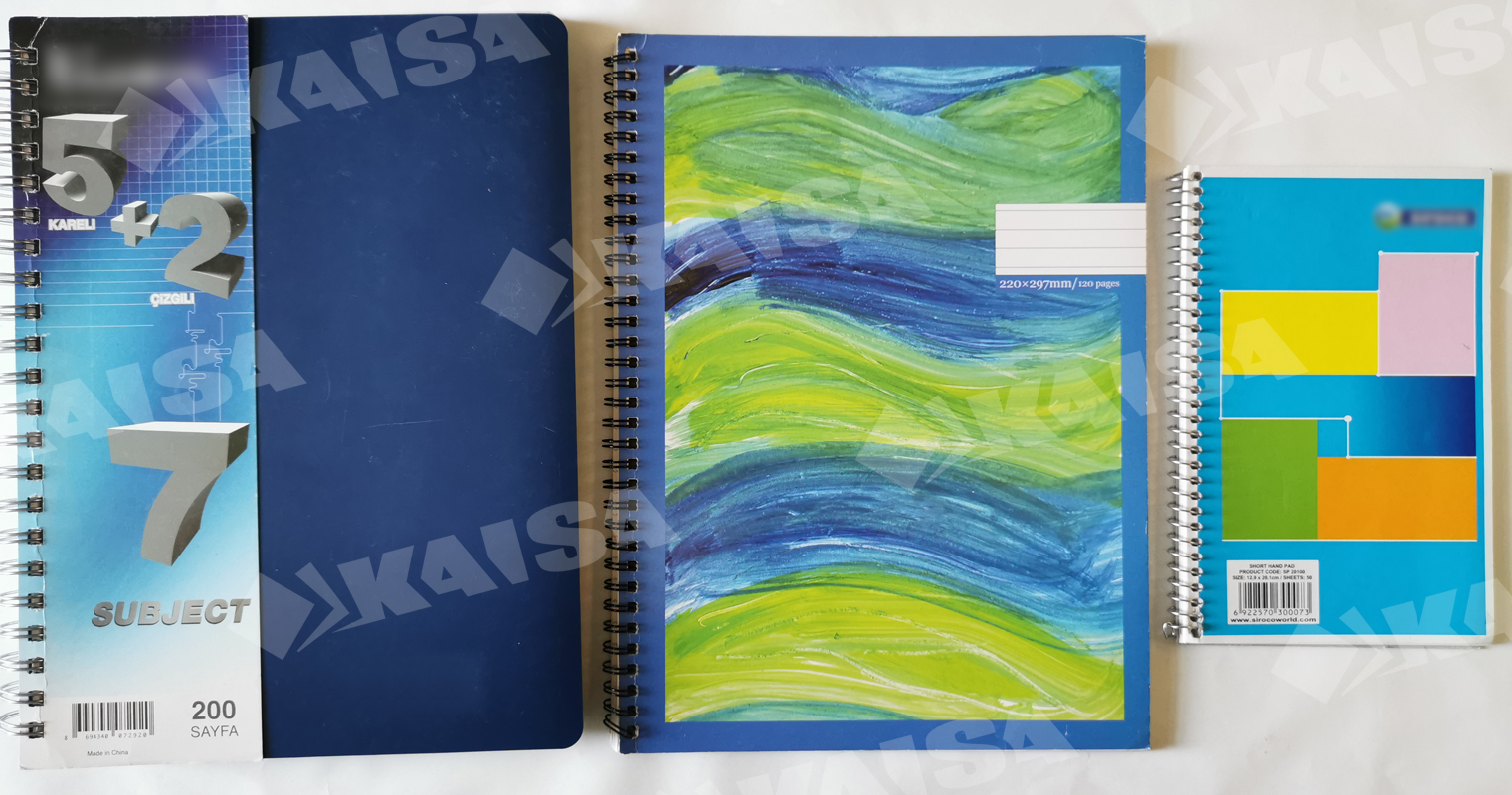 single/double sprial notebook