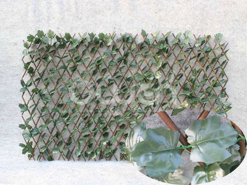 Willow trellis artificial leaf