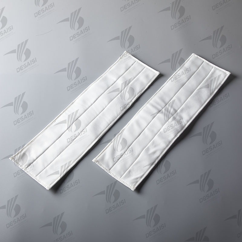 Microfiber cleanroom mop