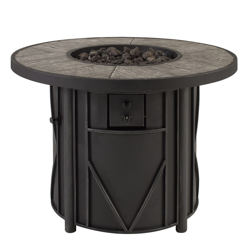 35” Round Gas Fire Pit