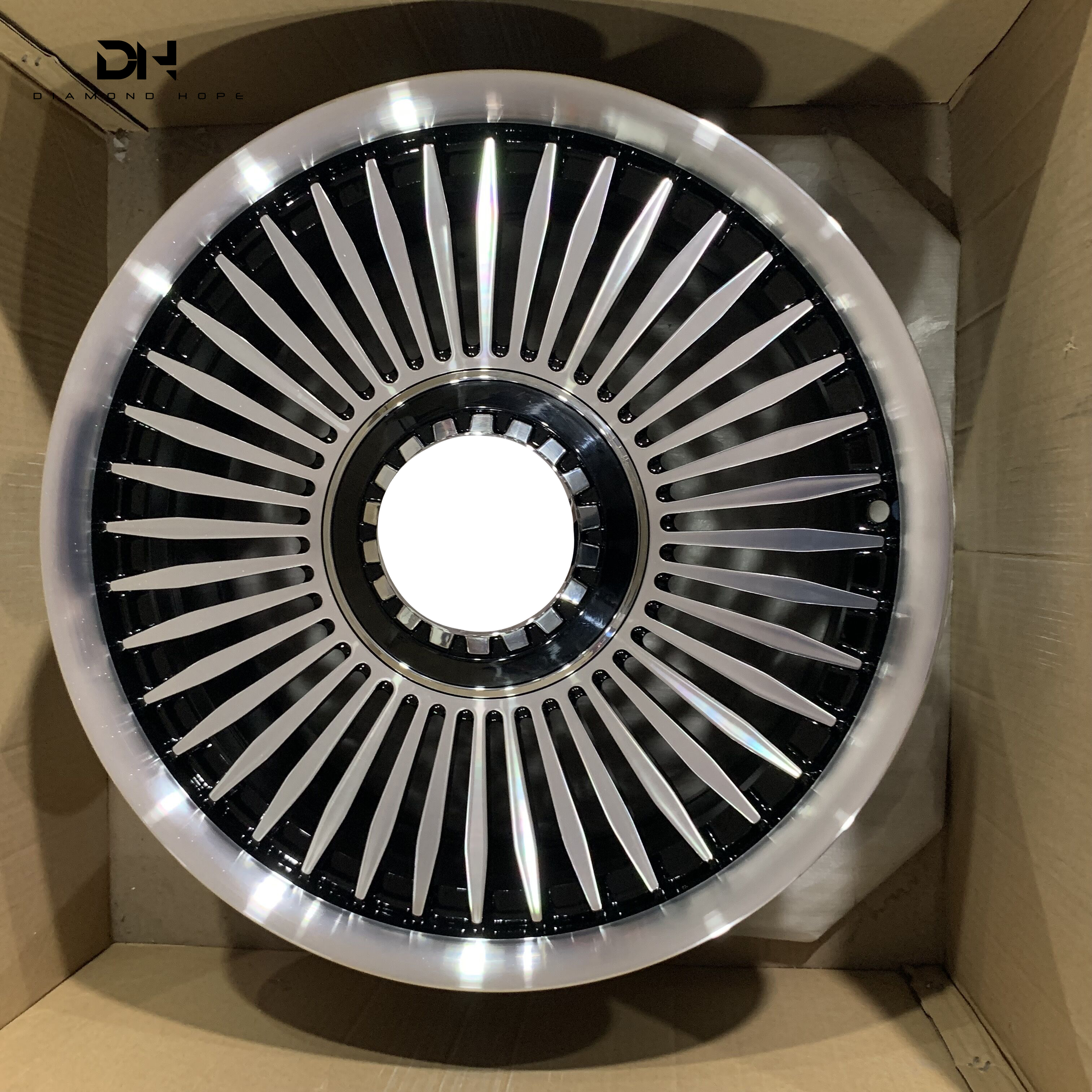 20 inch customized machine face forged wheel