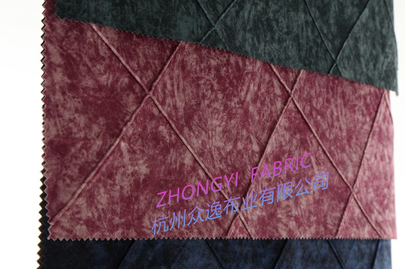 Printed velvet with Sewing Fabric for Sofa, Curtain, Pillow and Furniture