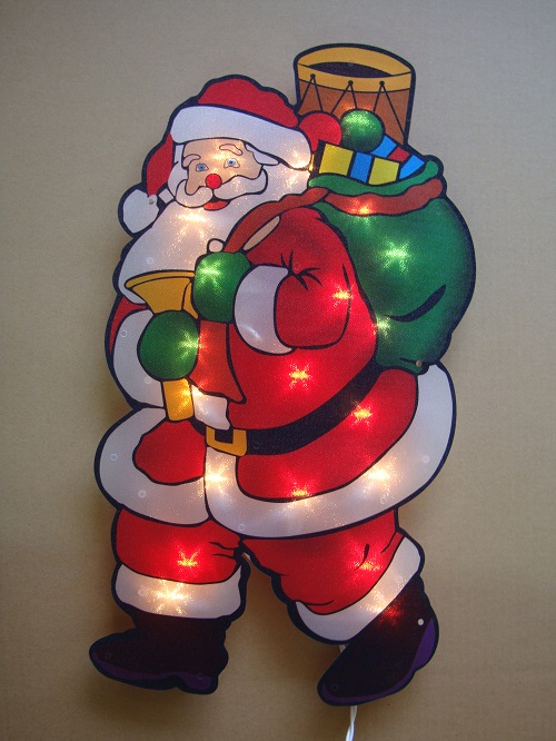 PVC silhouette window lights, christmas lights, decorative lights