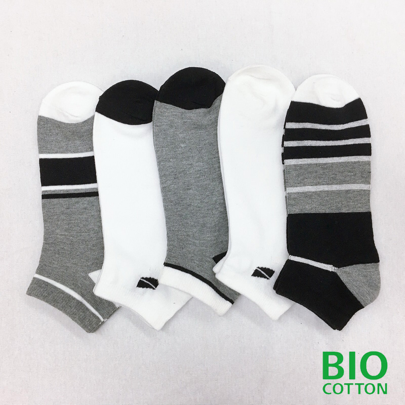 Mens jacqurd socks with organic cotton from GOTS