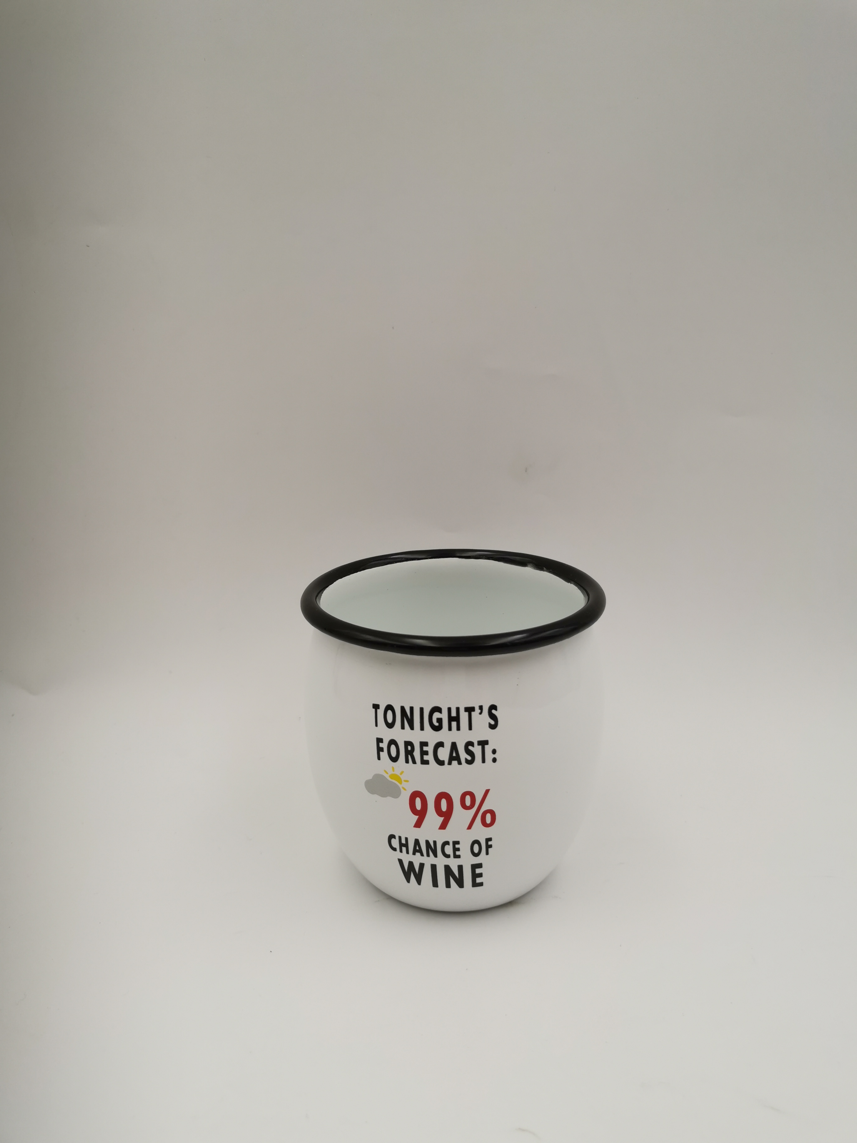 Enamel Belly Mug