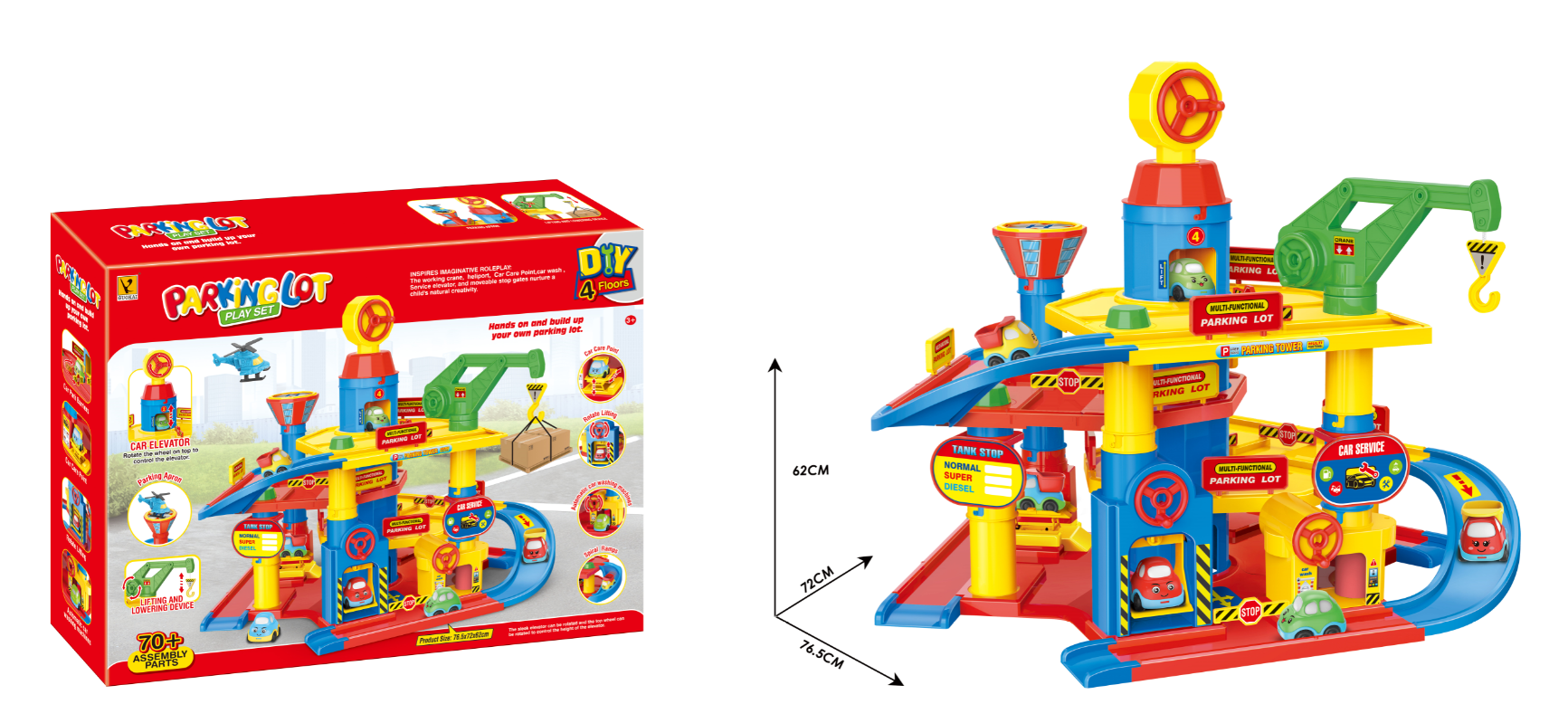 4-Floors Garage Set
