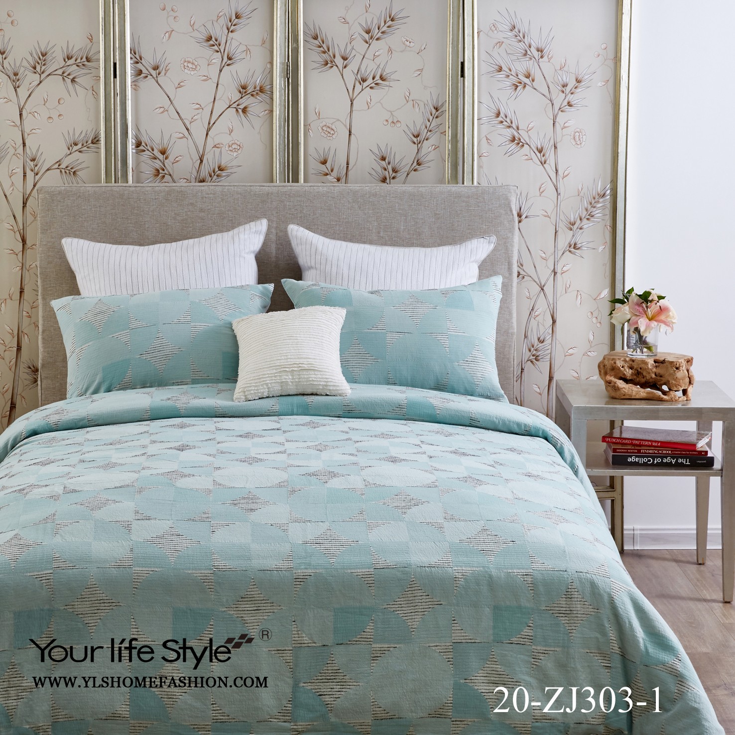Azra Three Piece Duvet Cover Set