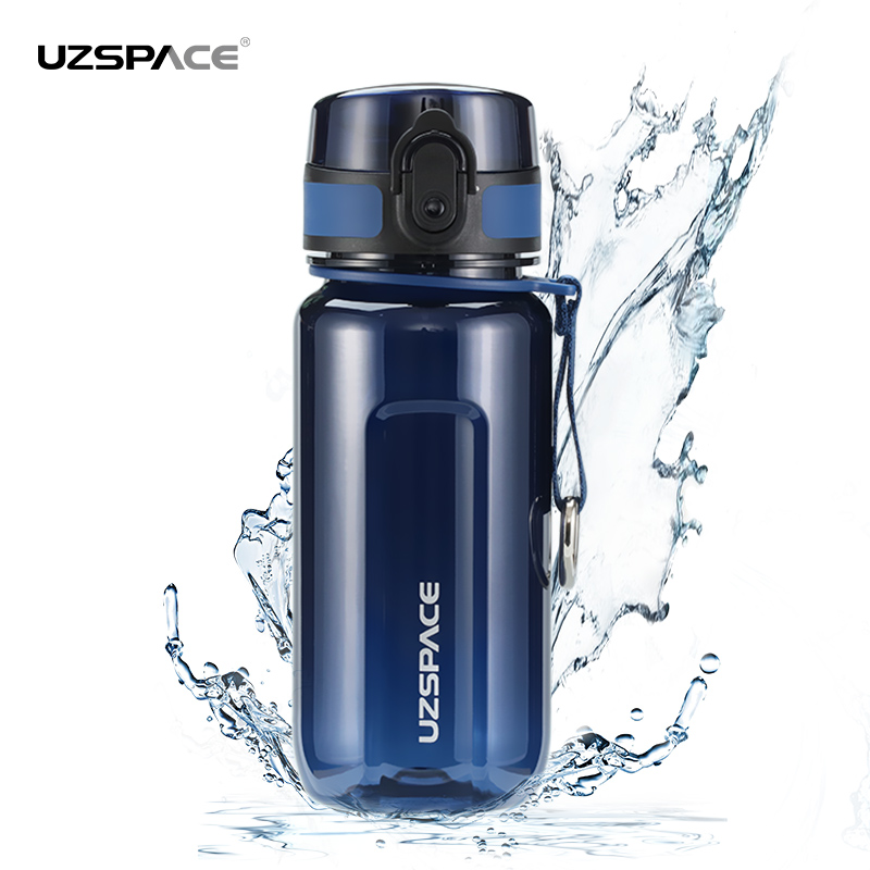 UZSPACE 350ml Tritan BPA free No smell Leakproof Plastic Water Bottle