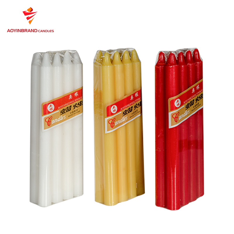 Home decor Europe ins Style Romatic Holiday Party Color Stick Candles