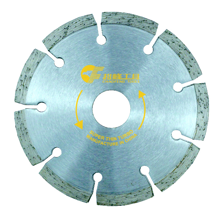 diamond double-deck slotting saw blade