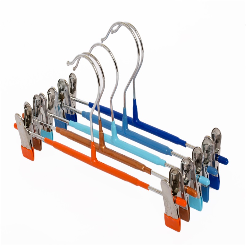 pvc coated metal pant hanger