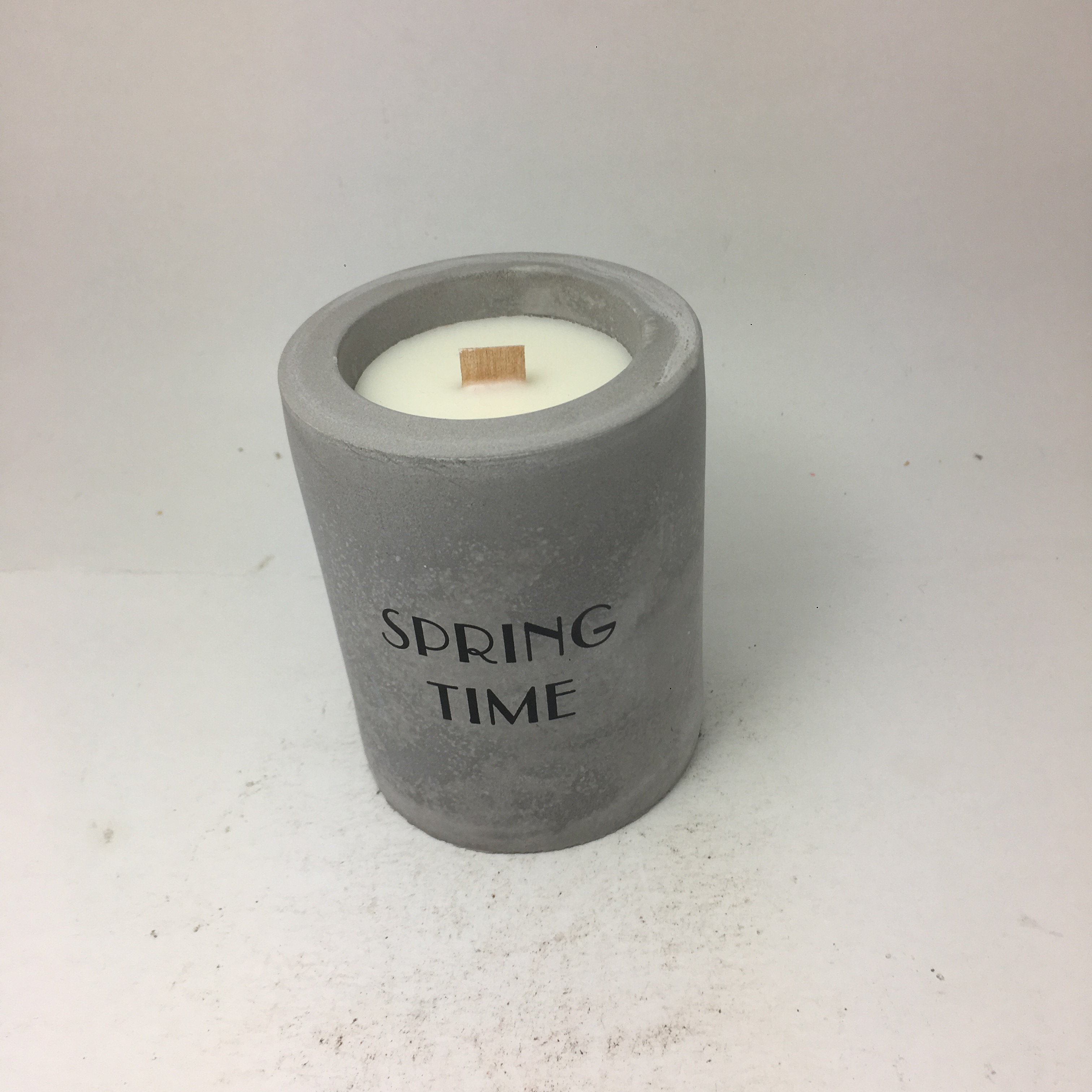 cement candle