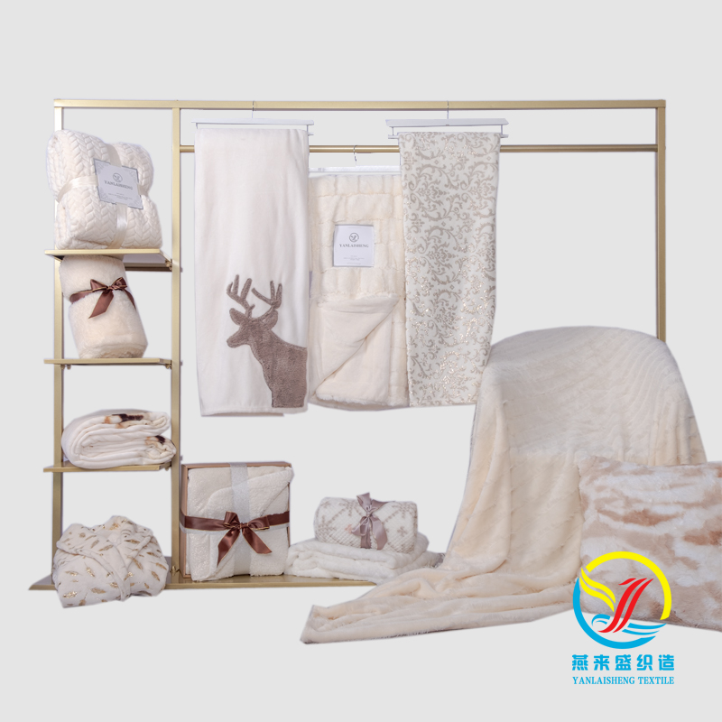 Ivory Flannel Fabric/Blanket Collection