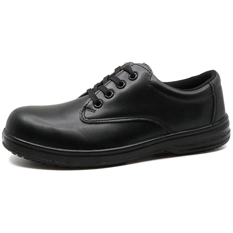 Anti slip composite toe metal free men executive safety shoes work