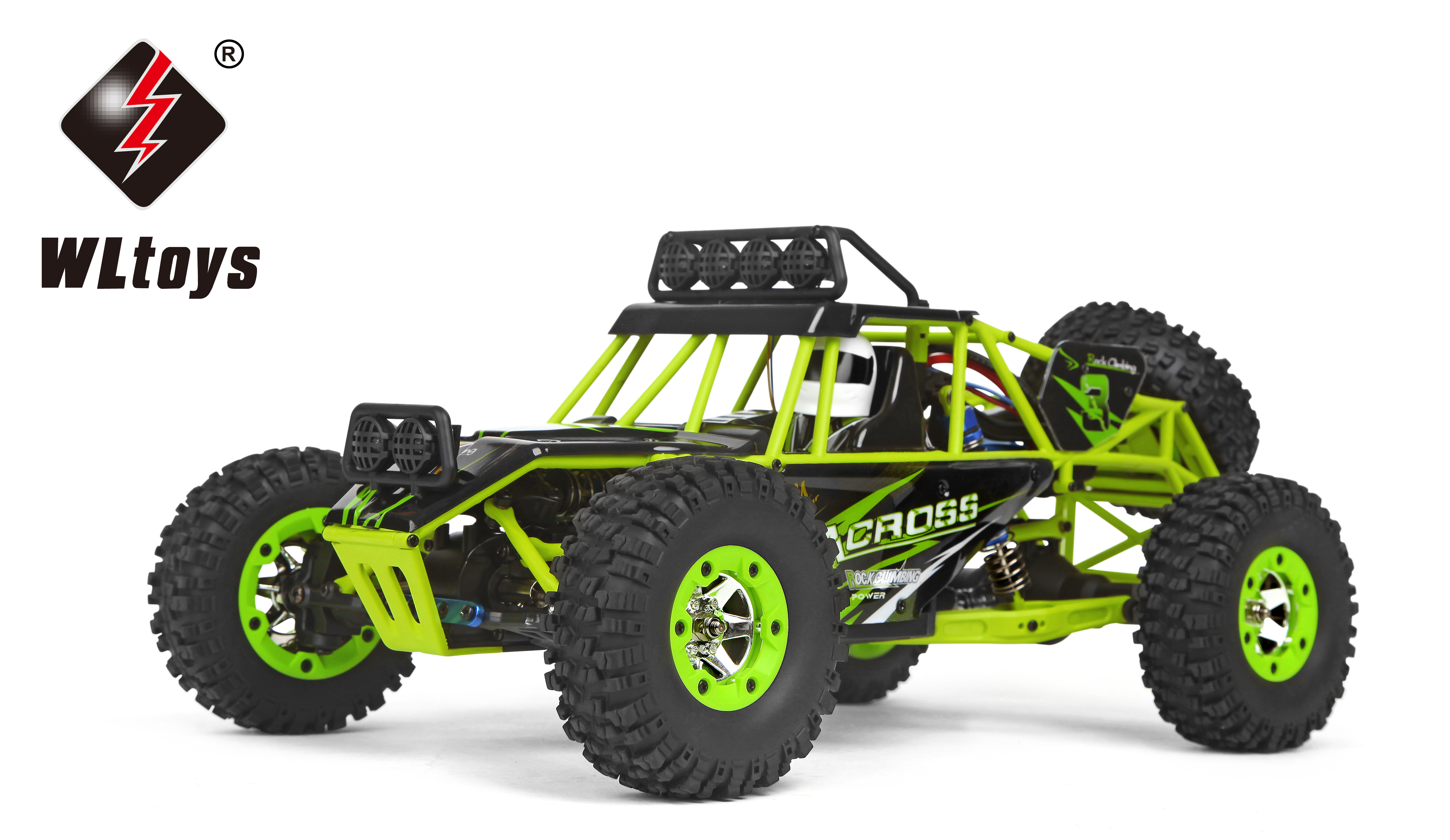 WL toys 2.4G 1:12 4WD RC crawler car toy high speed car