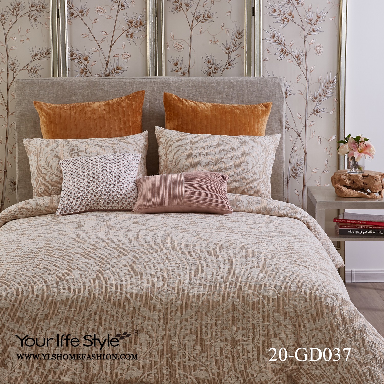 20-GD037 Three Piece Duvet Cover Set