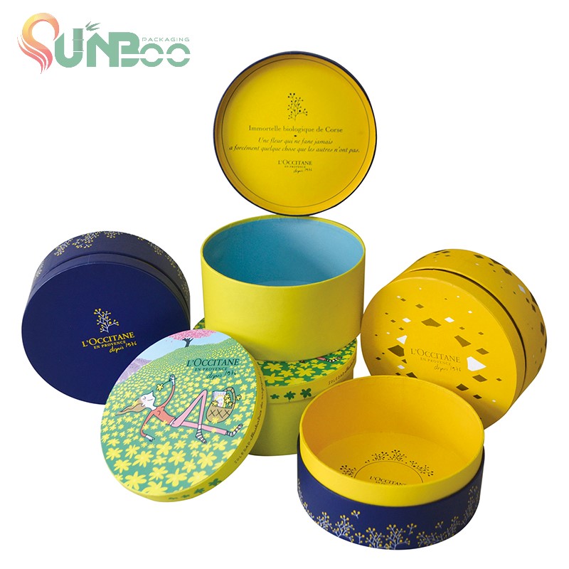 "044" Round Paper Box