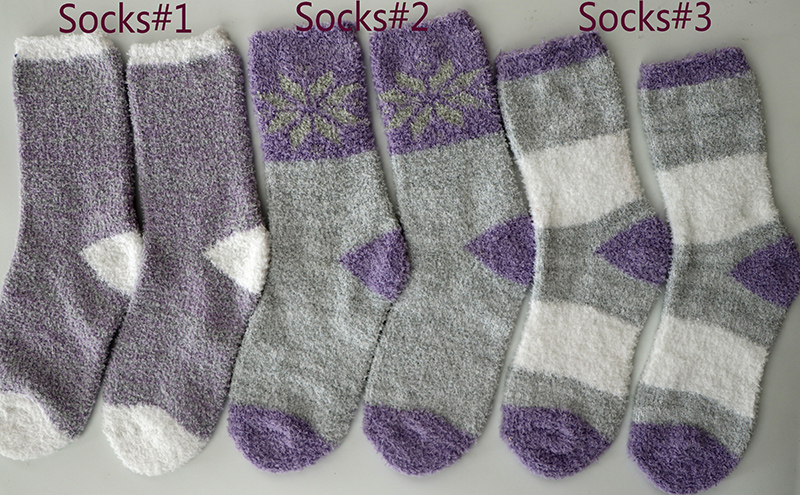 Lady’s cozy crew socks