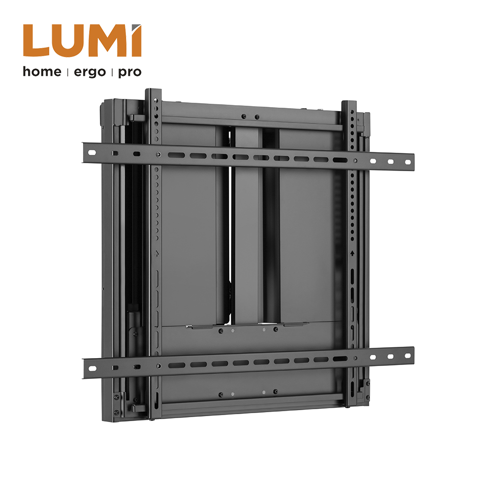 Height-Adjustable Wall Mount for Interactive Displays