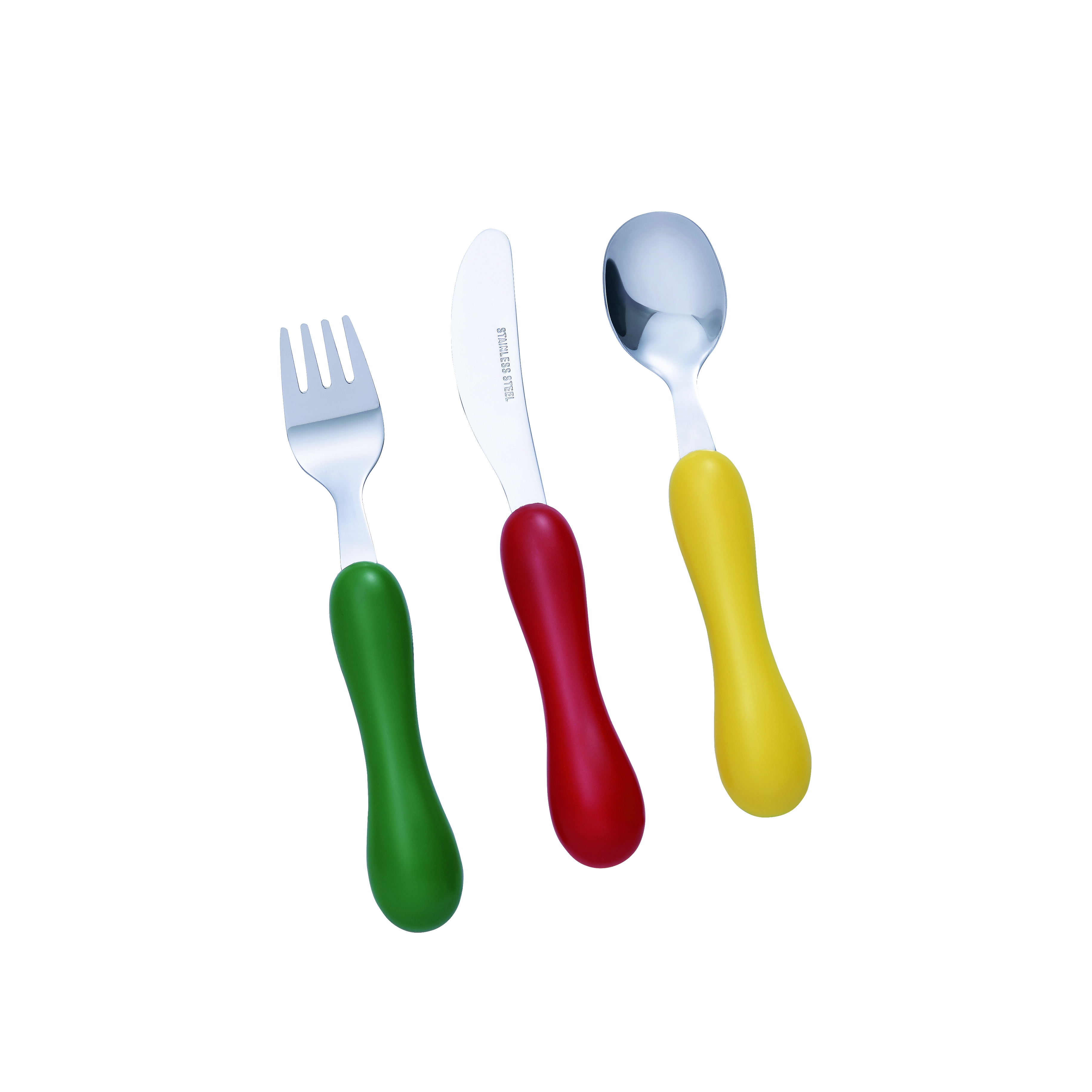 Stainless Steel Cutlery Set with Plastic Handle