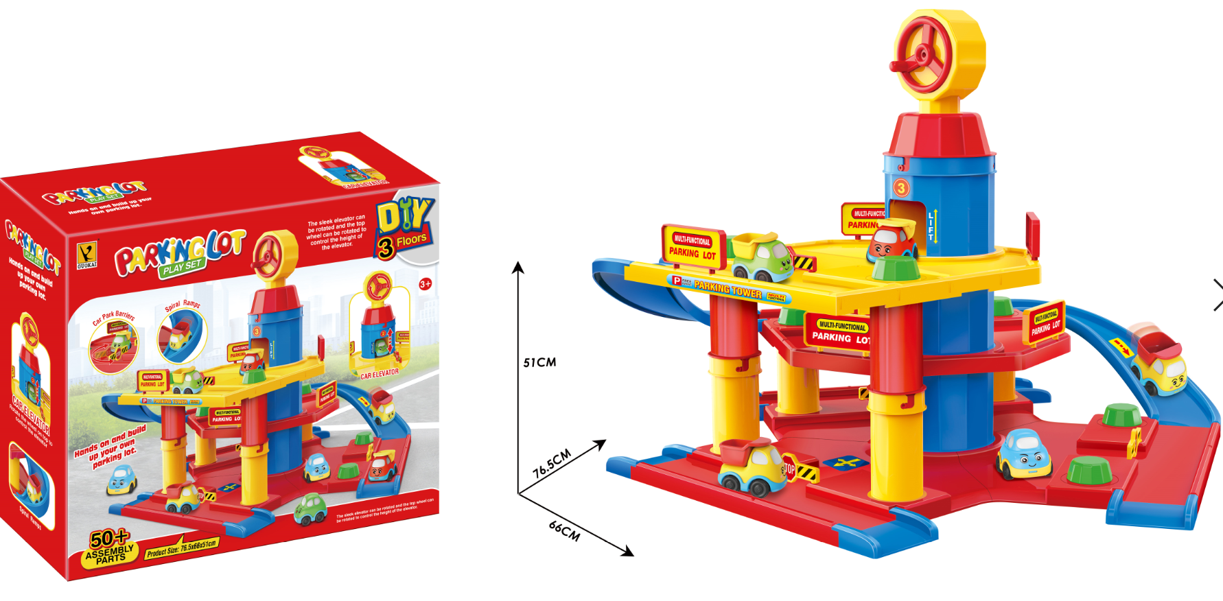 3-Floors Garage Set