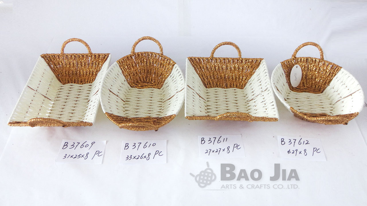X'mas paper rope basket