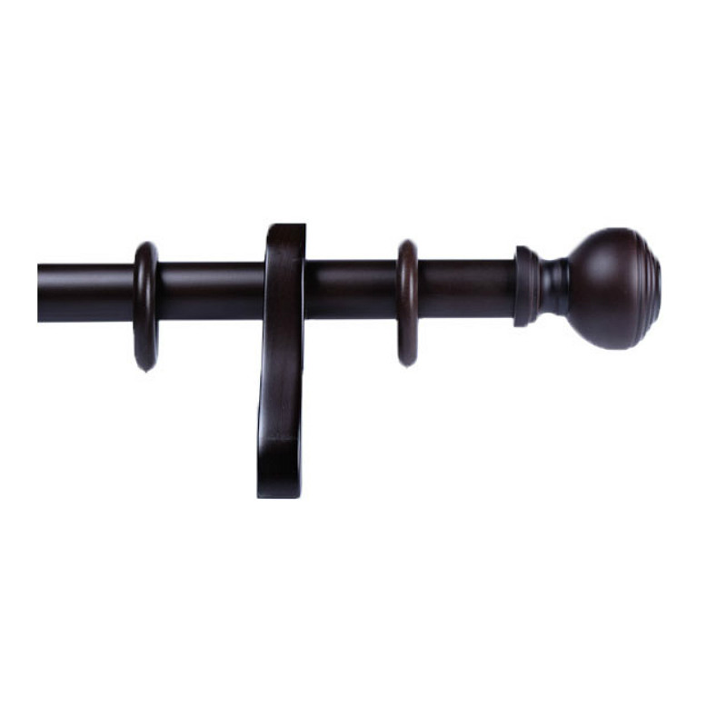 Elegant style curtain rod