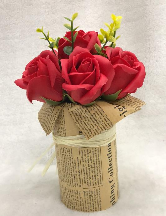 157# Potted Soap Flower