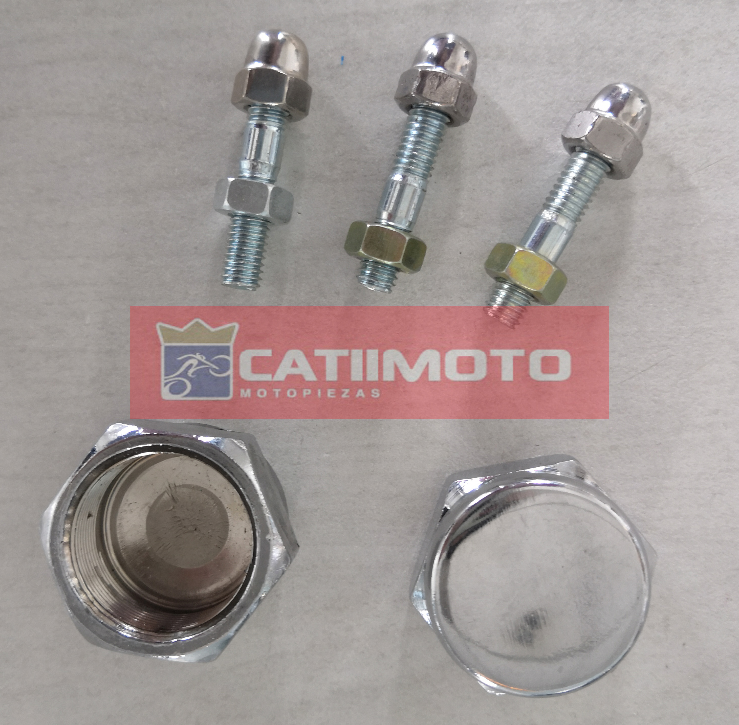 Motorcycle bolts and nuts kit