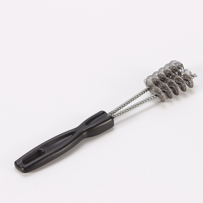 new design BBQ GRILL CLEANING BRUSH with plastic handle