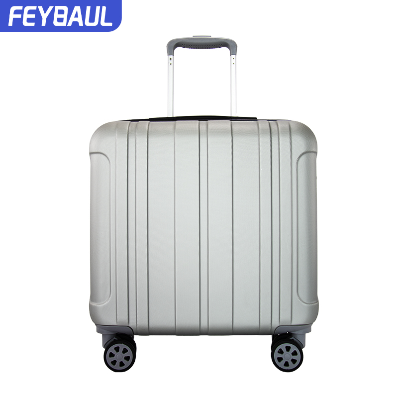 New fashion ABS hardshell trolley luggage 18 inch cabin suitcase
