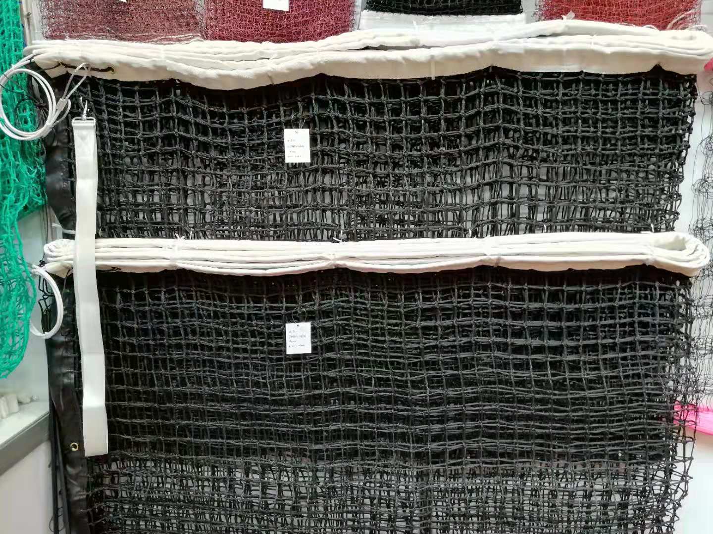 PE braided tennis net