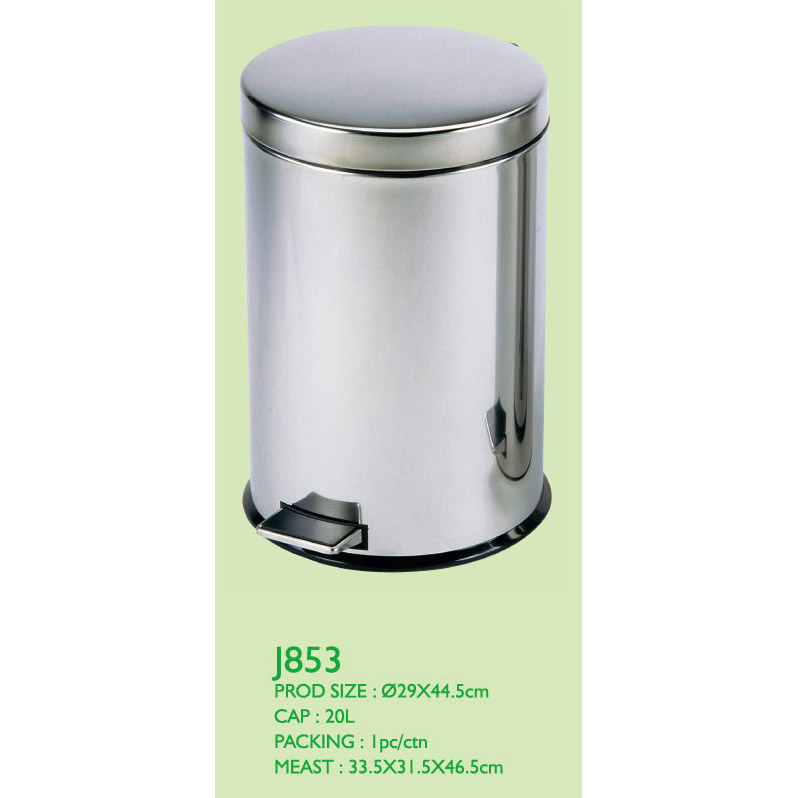 20l S/S Waste Bin