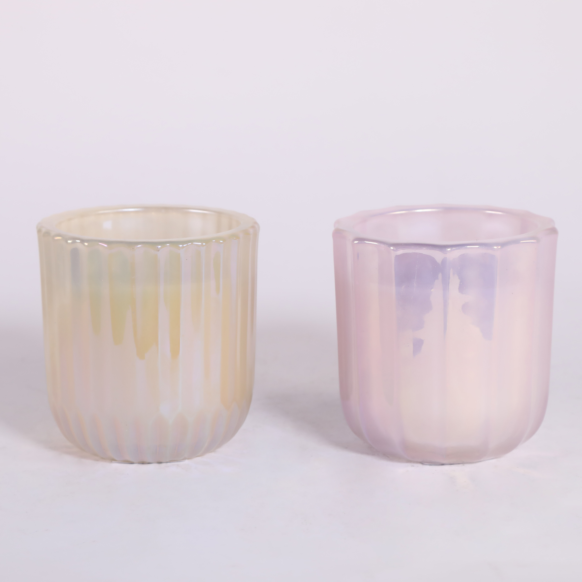 Decorated Scented Glass Candle