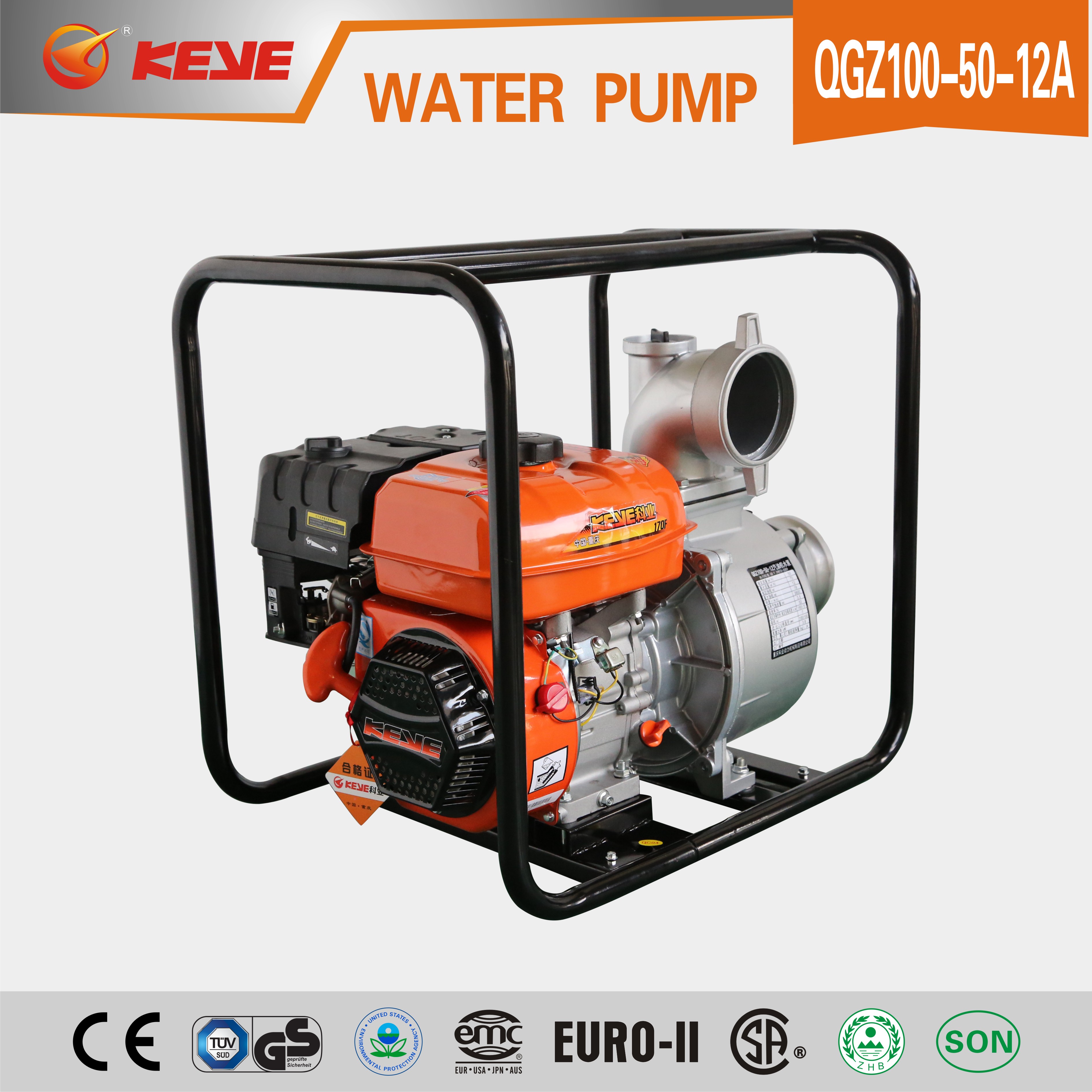 4 inch Gasoline water pump