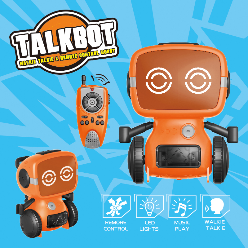 TALKBOT RC Robot Toy Programming Toy Walkie Talkie Robot