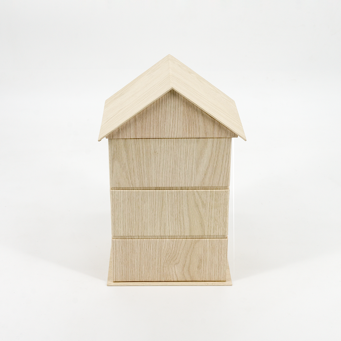 House Shape Gift Box 3 Layers