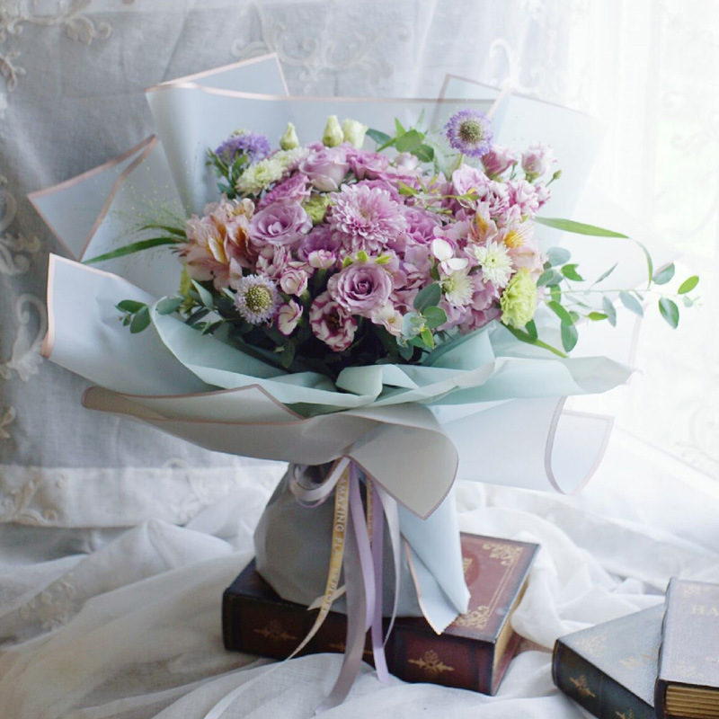 Flower wrapping film flower wrapping paper